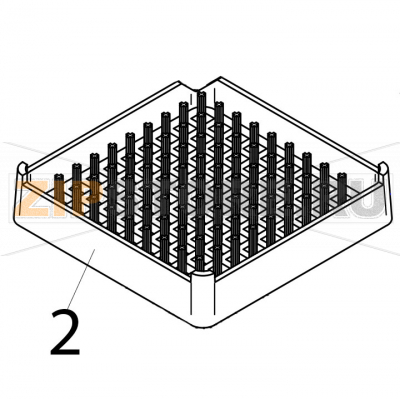 Plate basket CP-16-18 Fagor ADE-120B Plate basket CP-16-18 Fagor ADE-120BЗапчасть на деталировке под номером: 2Название запчасти Fagor на английском языке: Plate basket CP-16-18 ADE-120B.