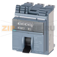 fixed-mounted molded case circuit breaker w. handle frame 1600; 4AUX and trip alarm switch S24; Icu "H" Icu=85kA @ 415V, 3-pole ETU360, LSIG, In=1000A rotary coding switch Ir=400...1000A Isd=1...10xIn, Ii=1.5...15xIn N conductor protec. adjustable opt. w.