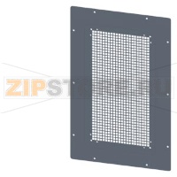 SIVACON, Roof, with Ventilation openings with Ventilation openings IP20, W: 400 mm, T: 600 mm, zinc-plated Siemens 8MF1046-2UD20-0A