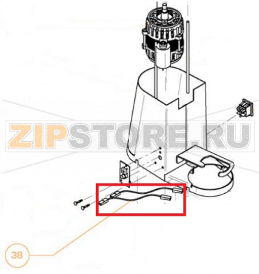 Switch Cable Cunill Tranquilo        Switch Cable Cunill TranquiloЗапчасть на сборочном чертеже под номером: 38Название запчасти Cunill на итальянском языке: Switch Cable Cunill Tranquilo