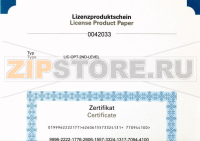 Сертификат, подтверждающий наличие лицензии, XV100 и XV(S)400 Eaton LIC-OPT-2ND-LEVEL