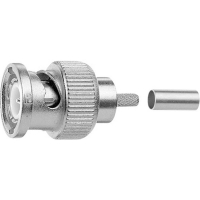 Разъем BNC, 50 Ом, 1 шт Telegärtner J01000A0008