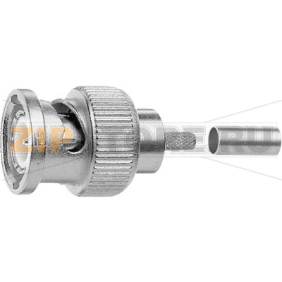 Разъем BNC, 50 Ом, 1 шт Telegärtner J01000A0008 
