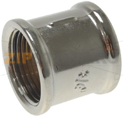ХРОМИРОВАННАЯ МУФТА FF Ø 3/4&quot; 