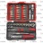 SOCKT SET + 1/4'' RATCHET KEY