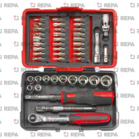 SOCKT SET + 1/4&#039;&#039; RATCHET KEY