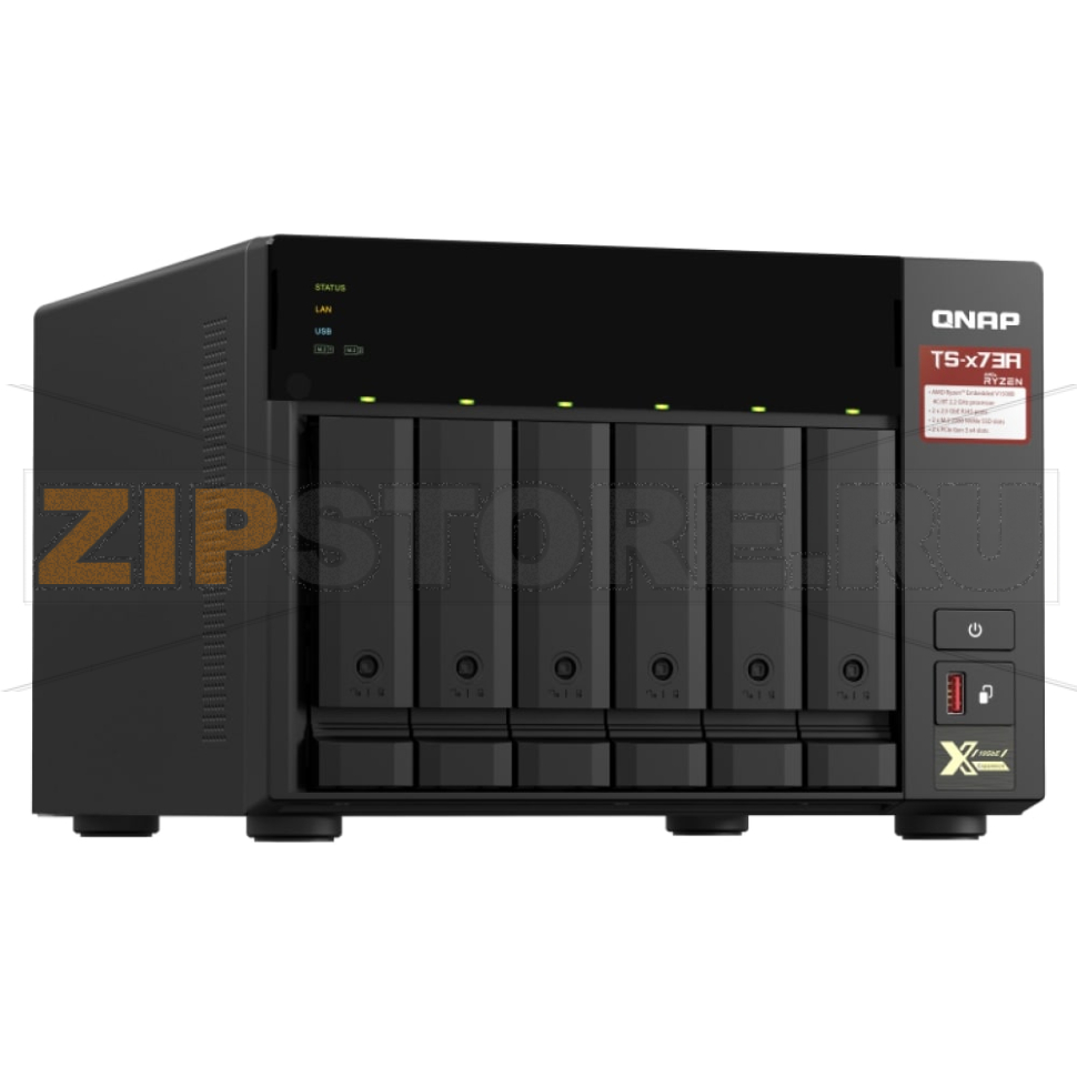 Накопитель сетевой QNAP TS-673A 