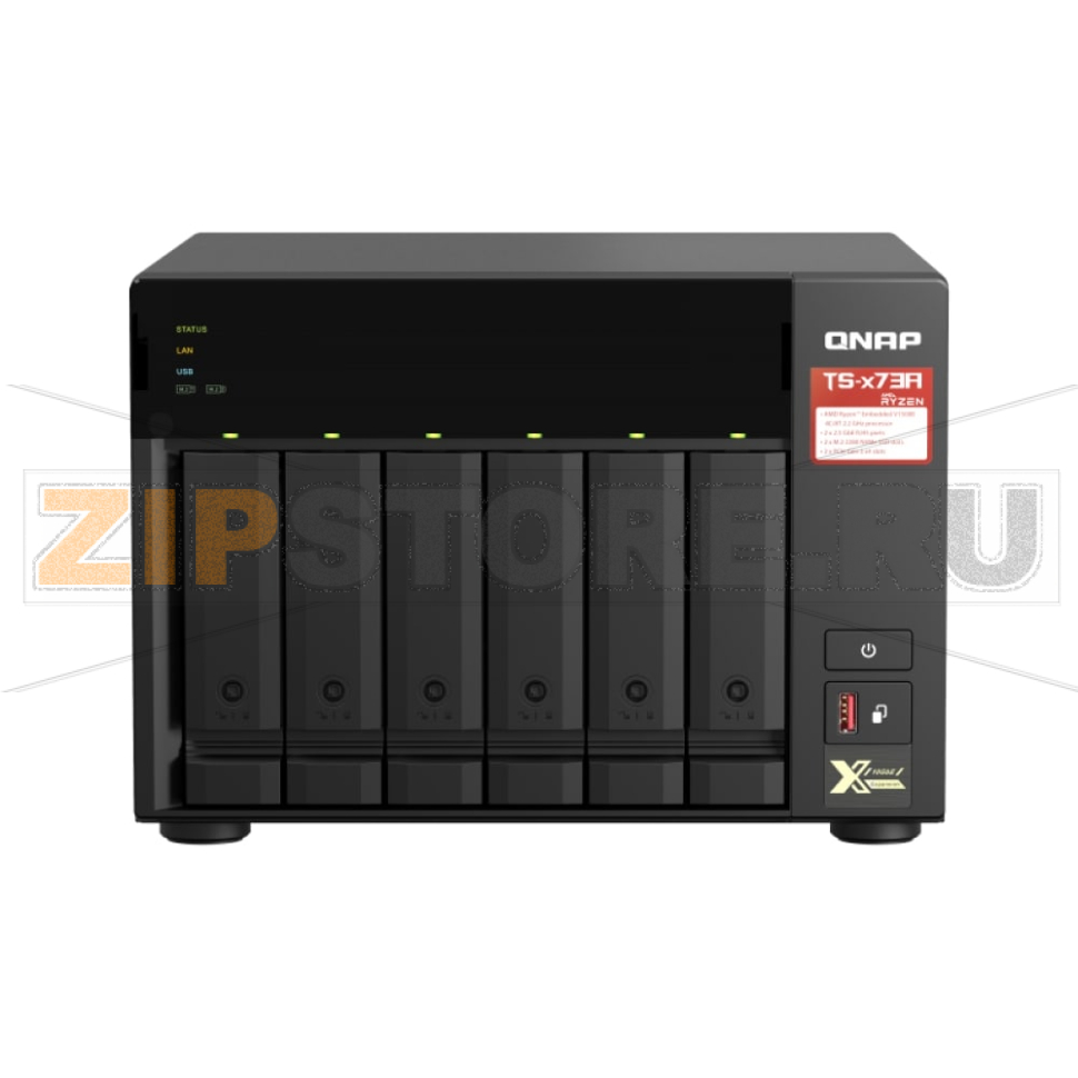 Накопитель сетевой QNAP TS-673A 