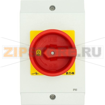 Выключатели главные, P1, 32 A, монтаж на поверхность, 3-полюсн Eaton P1-32/I2/SVB 