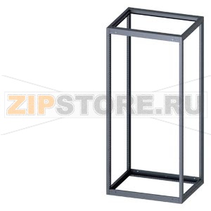 SIVACON, Supporting structure, for standard Empty enclosure, H: 2200 mm, W: 1000 mm, T: 800 mm, zinc-plated Siemens 8MF1208-2GS30 