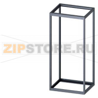 SIVACON, Supporting structure, for standard Empty enclosure, H: 2200 mm, W: 1000 mm, T: 800 mm, zinc-plated Siemens 8MF1208-2GS30