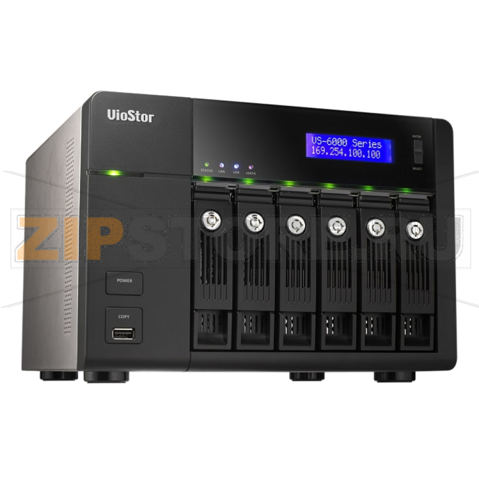 Сервер IP-видеонаблюдения QNAP VS-6012-PRO 