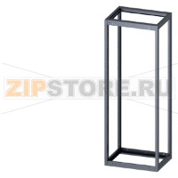 SIVACON, Supporting structure, for standard Empty enclosure, H: 2200 mm, W: 800 mm, T: 600 mm, RAL 7035 Siemens 8MF1286-2GS40