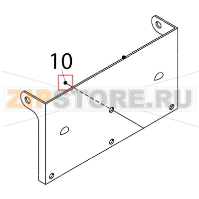 Truss head tapping screw T2 Hoshizaki IM-65NE-25 Truss head tapping screw T2 Hoshizaki IM-65NE-25Запчасть на деталировке под номером: 10