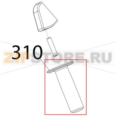 Man. a volano pressam grigia Sirman Palladio 300 Man. a volano pressam grigia Sirman Palladio 300Запчасть на деталировке под номером: 310