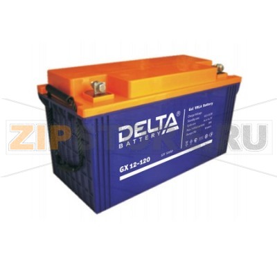 Delta GX 12-120 Гелевый аккумулятор Delta GX 12-120 (характеристики): Напряжение - 12 В; Емкость - 120 Ач; Габариты: 410 мм x 176 мм x 227 мм, Вес: 38 кгТехнология аккумулятора: GEL