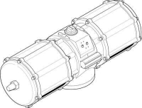 Привод неполноповоротный Festo DAPS-4000-090-RS4-F25