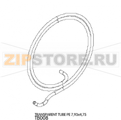 Transparent tube PE 7,93x4,75 Unox XVC 304 Transparent tube PE 7,93x4,75 Unox XVC 304Запчасть на деталировке под номером: 48Название запчасти на английском языке: Transparent tube PE 7,93x4,75 Unox XVC 304