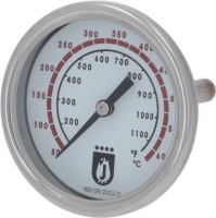 ТЕРМОМЕТР БЕЛЫЙ ø 68 мм 50-600°C