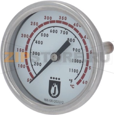 ТЕРМОМЕТР БЕЛЫЙ ø 68 мм 50-600°C 