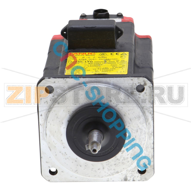 Серводвигатель с коническим валом и тормозом Fanuc A06B-0061-B604#S000 