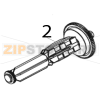 Kit ribbon supply/take-up spindle RH and LH Zebra 110PAX4