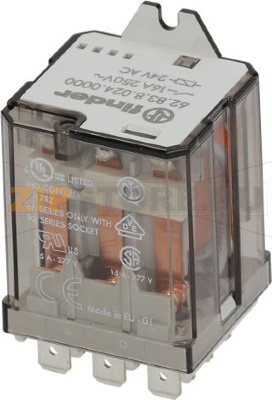 РЕЛЕ 62.83 16А 24В 50/60ГЦ 
