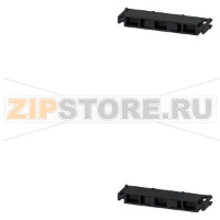 Механические соединители для контакторной сборки, типоразмер S3 4-полюсный для реверсирования расстояние между контакторами 10 мм Состоит из 2 механических соединителей для 1 комбинации Siemens 3RA2942-2G