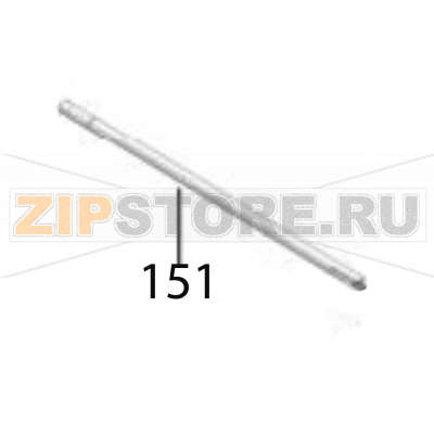 Shaft (hook) Sato CL4NX Shaft (hook) Sato CL4NXЗапчасть на деталировке под номером: 151Название запчасти на английском языке: Shaft (hook) Sato CL4NX.