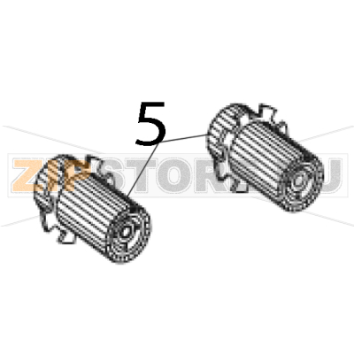Gear 25T 32P 20PA Zebra 170PAX4 Gear 25T 32P 20PA Zebra 170PAX4Запчасть на деталировке под номером: 5