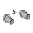 Gear 25T 32P 20PA Zebra 170PAX4