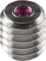 STEEL NOZZLE M4 ø 0.8 mm IN RUBY