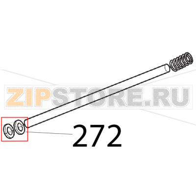 Gommin. paracolpo Sirman Topaz 220 Gommin. paracolpo Sirman Topaz 220Запчасть на деталировке под номером: 272