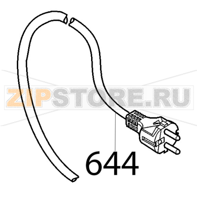 Cavo alim. comp. MN suko unifi Sirman Topaz 250 Cavo alim. comp. MN suko unifi Sirman Topaz 250Запчасть на деталировке под номером: 644
