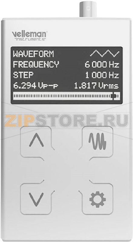 Генератор функций 1 Гц-1 МГц, 1 канал Velleman HPG1MK2 