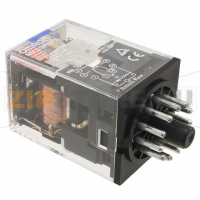 Реле электромеханическое Omron MKS3PIN-5 12VDC