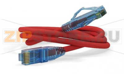 Hyperline PC-LPM-UTP-RJ45-RJ45-C6-0.3M-LSZH-RD Патч-корд U/UTP, Cat.6, LSZH, 0.3 м, красный 