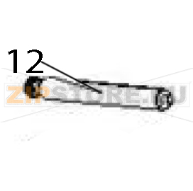 Platen, std Zebra ZD430 Platen, std Zebra ZD430Запчасть на деталировке под номером: 12