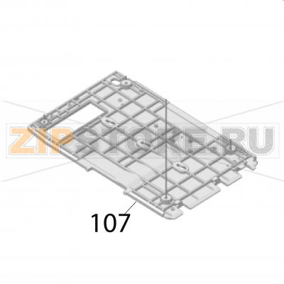 Base frame Sato CL4NX Plus Base frame Sato CL4NX PlusЗапчасть на деталировке под номером: 107Название запчасти на английском языке: Base frame Sato CL4NX Plus.