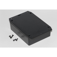 Корпус 121x94x34 мм, материал: пластик, черный, 1 шт Hammond 1591XXGFLBK