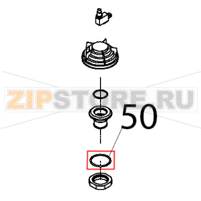 Oring sede tubo corr. rif. 3162 Teikos TS820 Oring sede tubo corr. rif. 3162 Teikos TS820Запчасть на деталировке под номером: 50