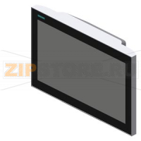 SIMATIC ITC1500 V3 PRO, промышленный тонкий клиент - корпусное устройство, широкоформатный TFT-дисплей с диагональю 15 дюймов, емкостная тач-технология, поддерживаемые протоколы: RDP, VNC, SmartServer, HTML5 и др., с логотипом Siemens, для установки на не