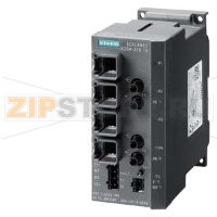Управляемые коммутатор SCALANCE X204-2LD TS, 4 X 10/100MБит/с , RJ45 порты, 2 X 100MБит/с, одномод  BFOC, расш. диагностика,  резерв. ИП Siemens 6GK5204-2BC10-2CA2