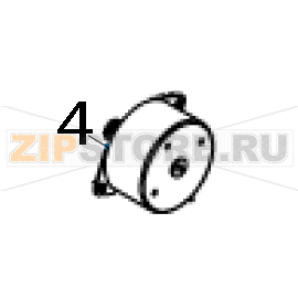 Stepping motor assembly TSC DA320 Stepping motor assembly TSC DA320Запчасть на деталировке под номером: 4