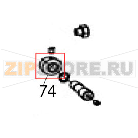 Travel switch press wheel Hurakan HKN-30SN2V Travel switch press wheel Hurakan HKN-30SN2VЗапчасть на деталировке под номером: 74