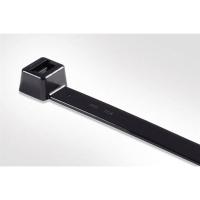 Стяжки кабельные, черные, 100 шт HellermannTyton LK2A-PA66W-BK