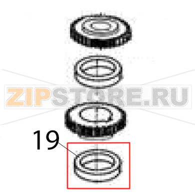Washer Hurakan HKN-IP10F Washer Hurakan HKN-IP10FЗапчасть на деталировке под номером: 19