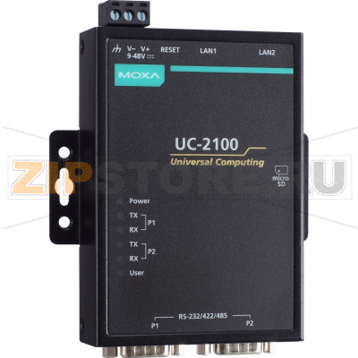 Компьютер встраиваемый 600 МГц, 256 Мб, Mini PCIe MOXA UC-2104-LX 