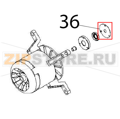 Gasket Angelo Po FC1011G Gasket Angelo Po FC1011GЗапчасть на деталировке под номером: 36