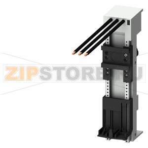 Device Adapter S0, 32A for 60mm Busbar system 45x200mm long special cables welded on AWG 10, 167 mm long with positioner Siemens 8US1251-5NS11 